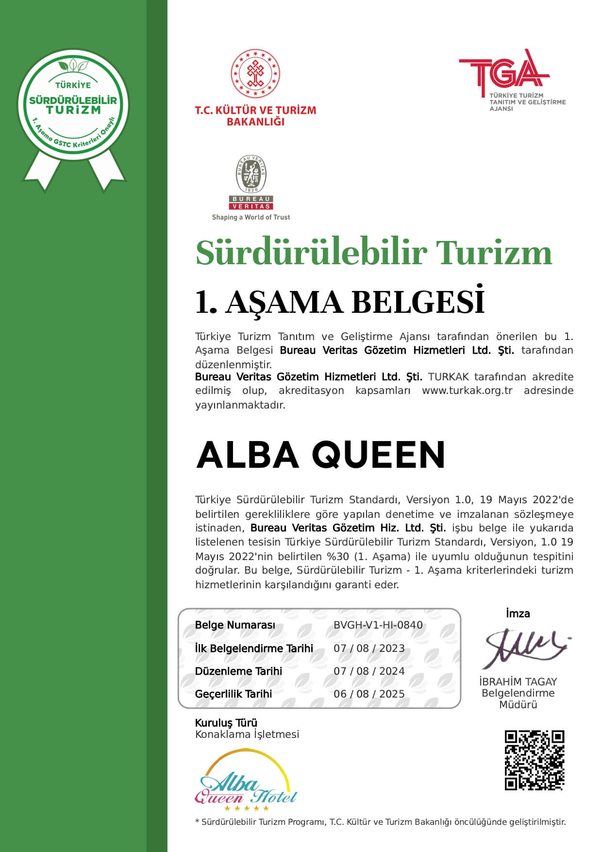 Queen CCTV Alba Hotels